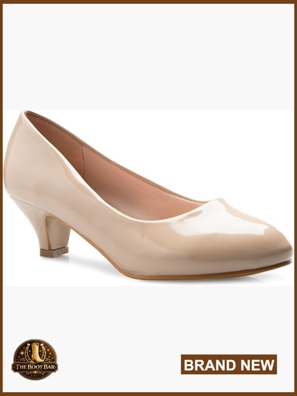 Classic Closed Toe Kitten Heel Pumps, Low Heeled Dress Work Shoes